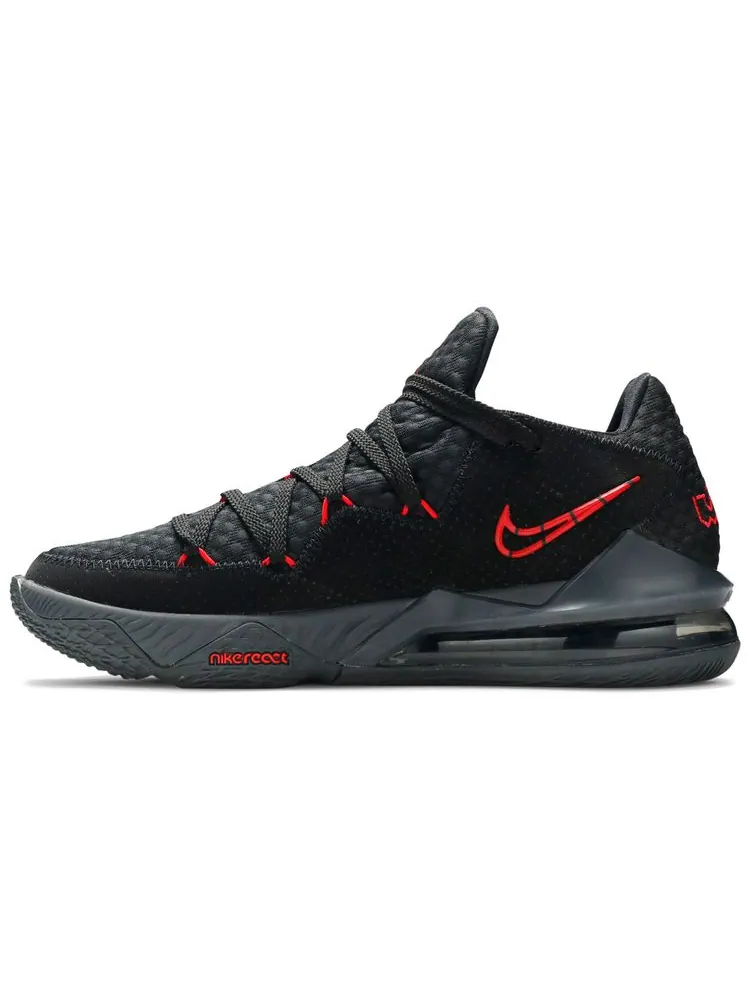 Кроссовки Nike Lebron 17 Low EP 'Bred' — изображение 3 из 8, черный