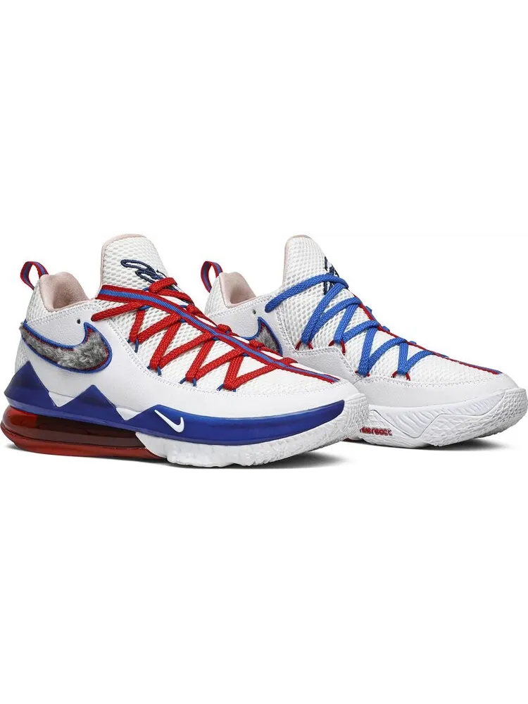 Кроссовки Nike Lebron 17 Low EP 'Tune Squad' — изображение 8 из 8, белый