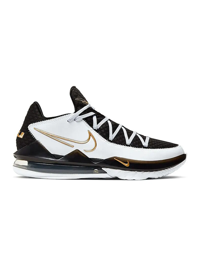 Кроссовки Nike Lebron 17 Low EP — изображение 1 из 1, белый/черный/золотистый