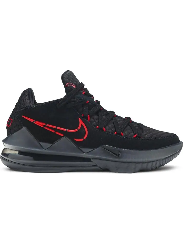 Кроссовки Nike LeBron 17 Low 'Bred' — изображение 1 из 8, черный