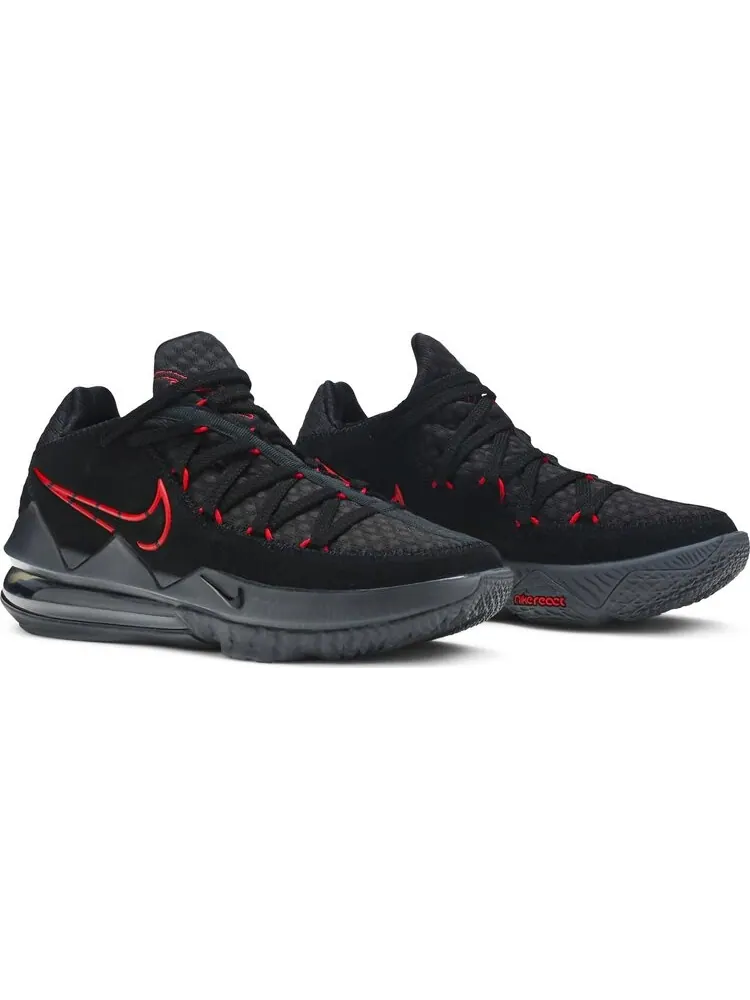Кроссовки Nike LeBron 17 Low 'Bred' — изображение 8 из 8, черный
