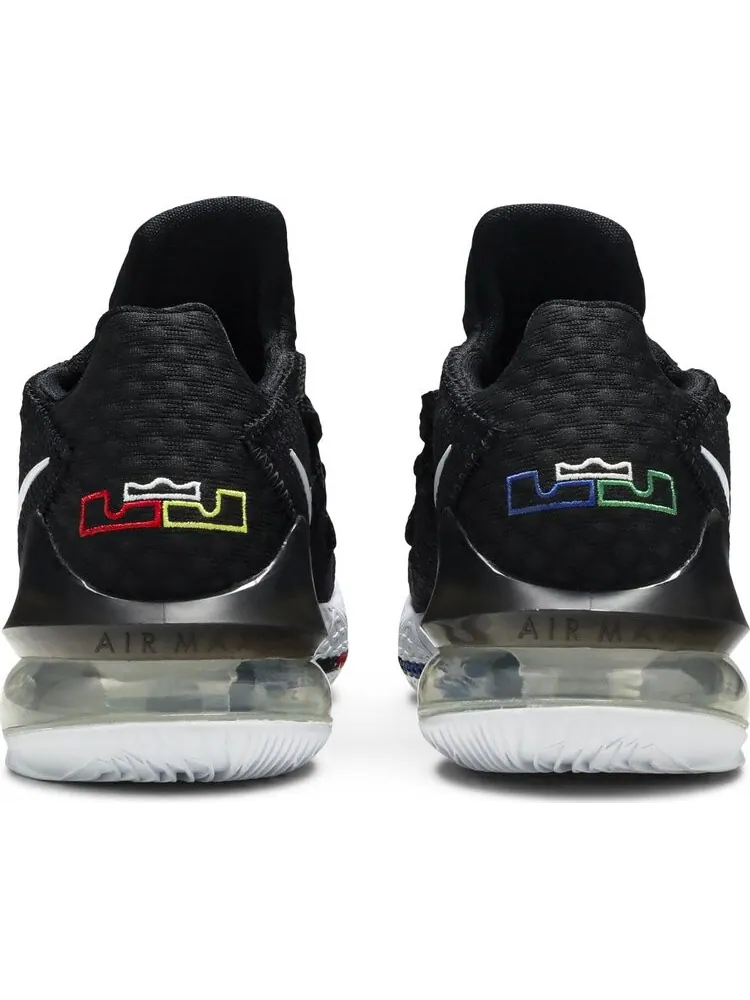 Кроссовки Nike LeBron 17 Low 'Multi-Color' — изображение 6 из 8, черный
