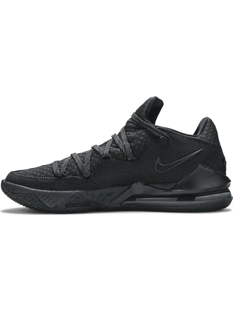 Кроссовки Nike LeBron 17 Low 'Triple Black' — изображение 3 из 8, черный