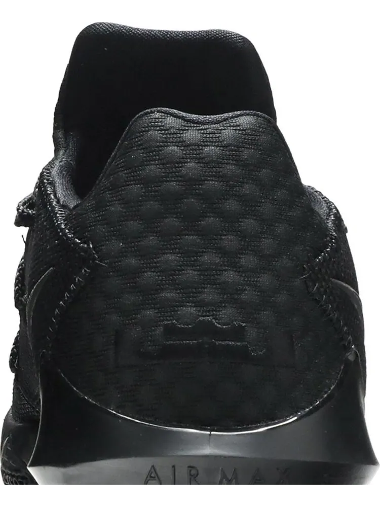 Кроссовки Nike LeBron 17 Low 'Triple Black' — изображение 7 из 8, черный
