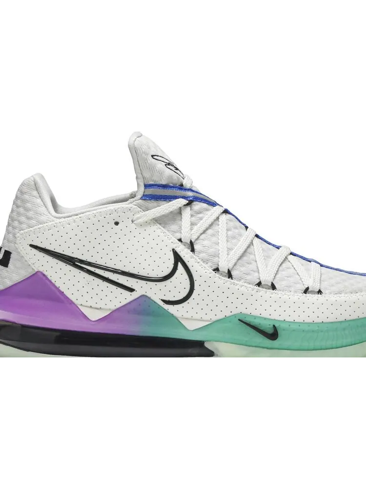 Кроссовки Nike LeBron 17 Low 'Glow In The Dark' — изображение 2 из 8, бежевый