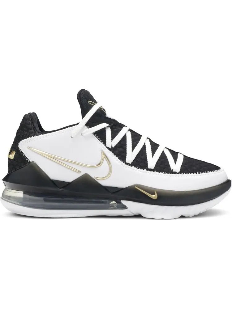 Кроссовки Nike LeBron 17 Low 'Metallic Gold' — изображение 1 из 8, белый