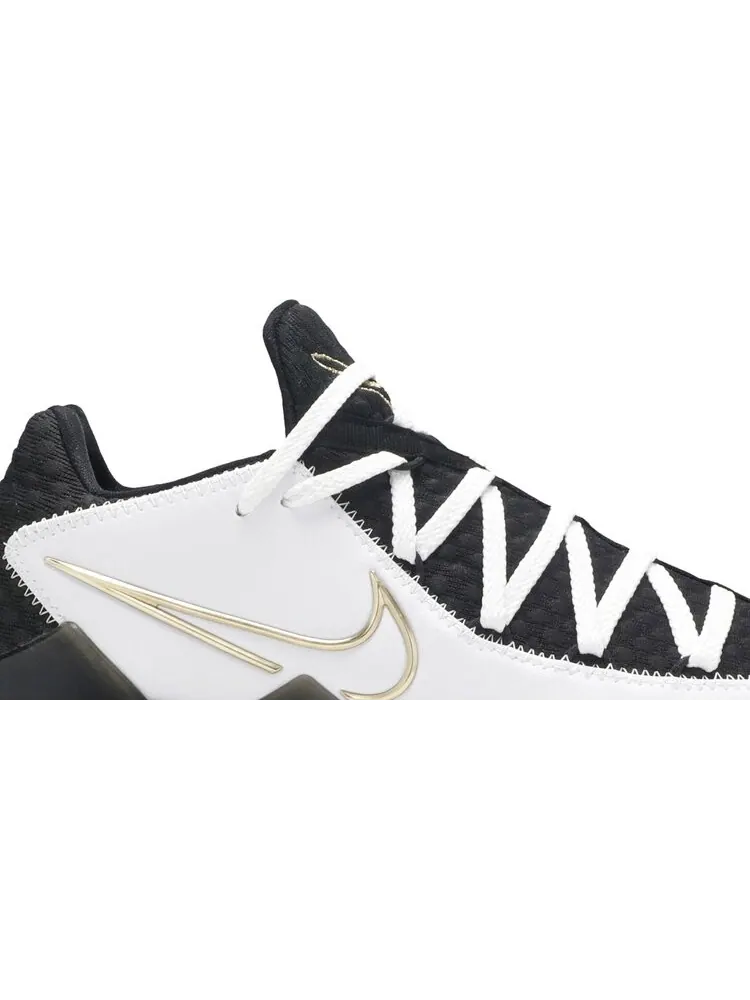 Кроссовки Nike LeBron 17 Low 'Metallic Gold' — изображение 2 из 8, белый