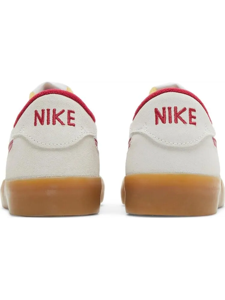 Кроссовки Nike Heritage Vulc SB 'Summit White Cardinal Red' — изображение 6 из 8, белый