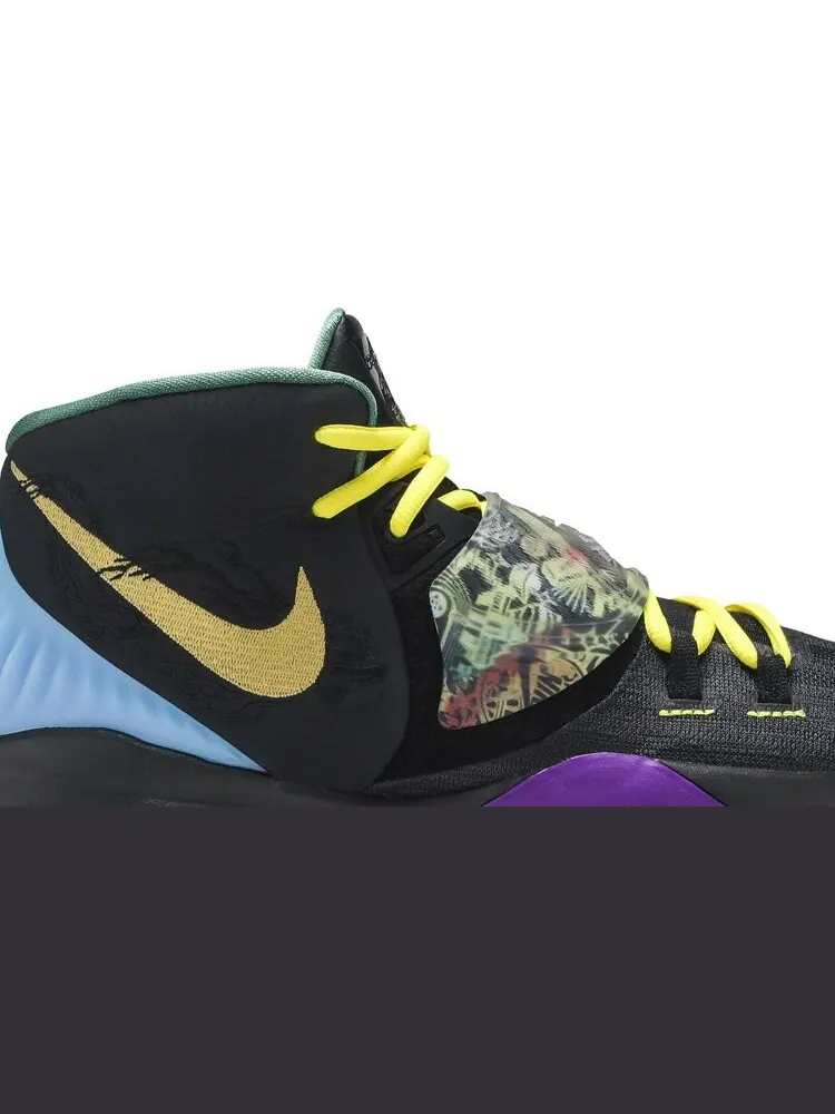 Кроссовки Nike Kyrie 6 EP 'Chinese New Year' — изображение 2 из 8, черный