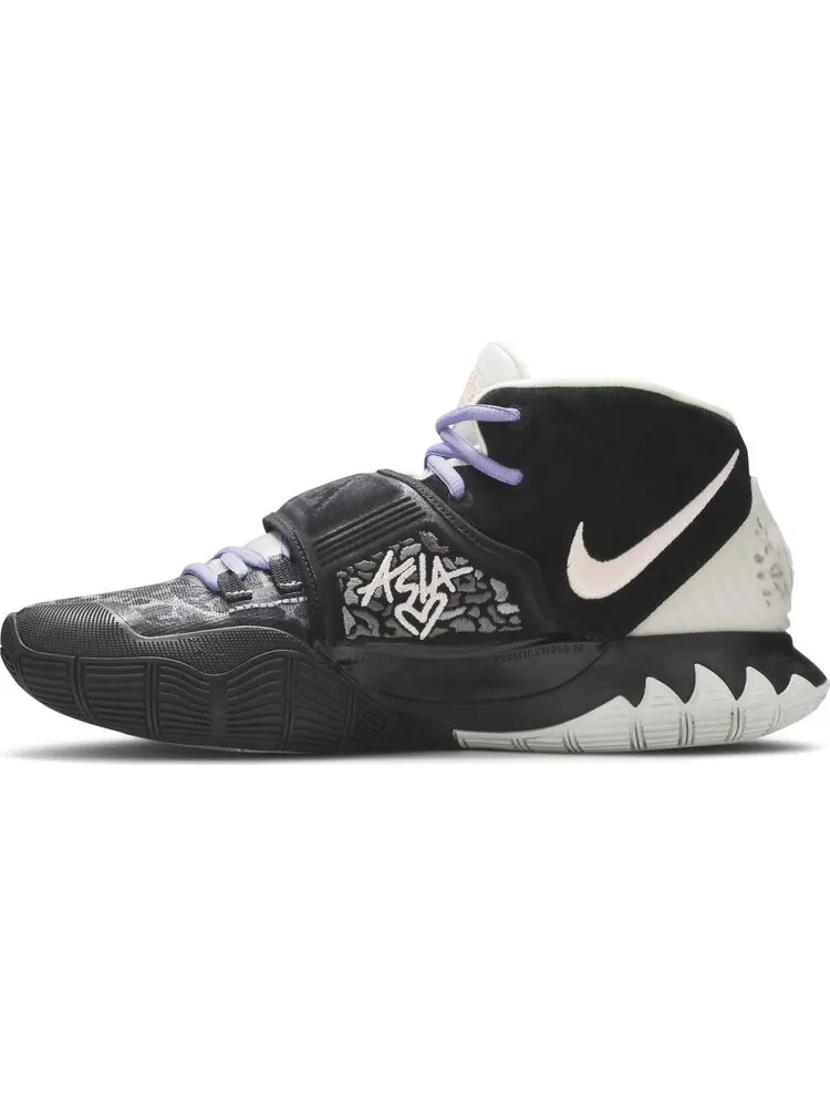 Кроссовки Nike Kyrie 6 'Asia Irving - Black' — изображение 3 из 8, черный