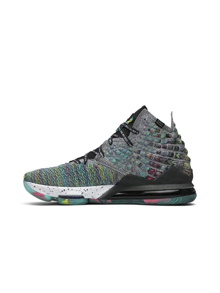 Кроссовки Nike LeBron 17 — изображение 3 из 4, мульти