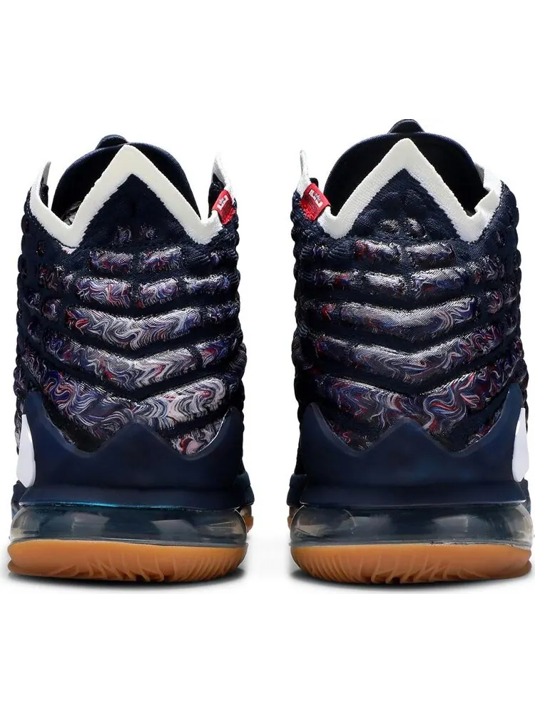 Кроссовки Nike LeBron 17 'UConn' — изображение 6 из 8, синий