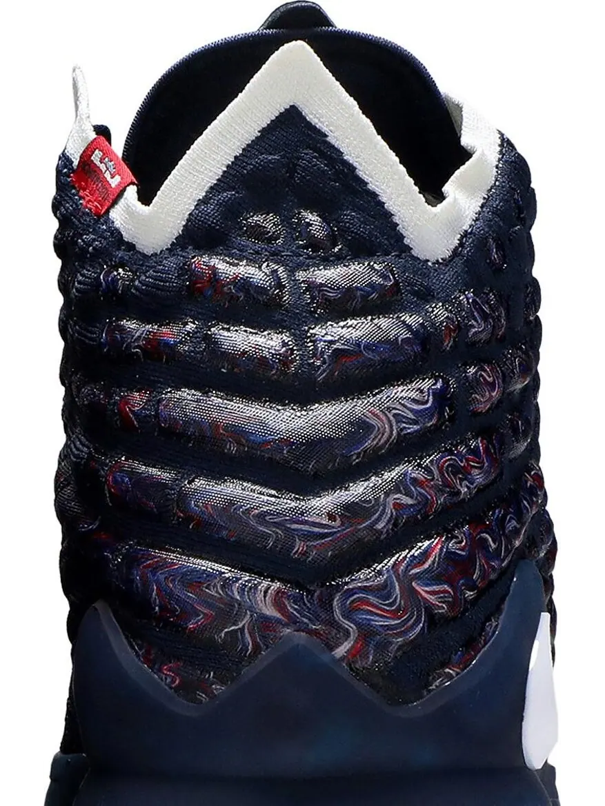 Кроссовки Nike LeBron 17 'UConn' — изображение 7 из 8, синий