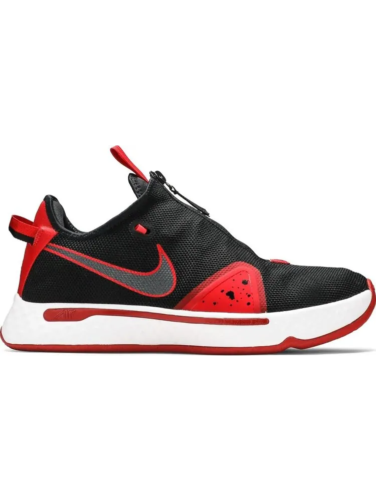 Кроссовки Nike PG 4 'Bred' — изображение 1 из 8, красный
