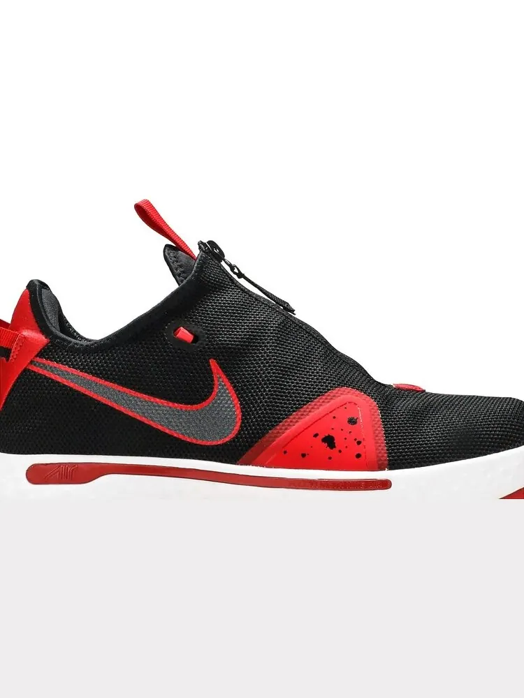 Кроссовки Nike PG 4 'Bred' — изображение 2 из 8, красный