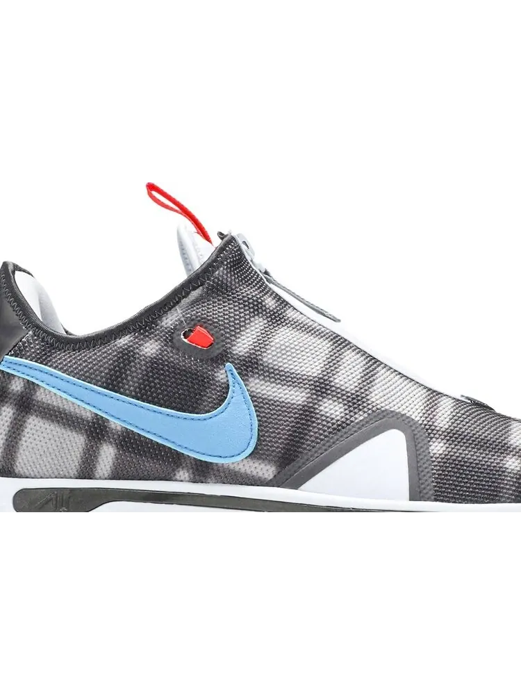 Кроссовки Nike PG 4 'Plaid' — изображение 2 из 8, серый