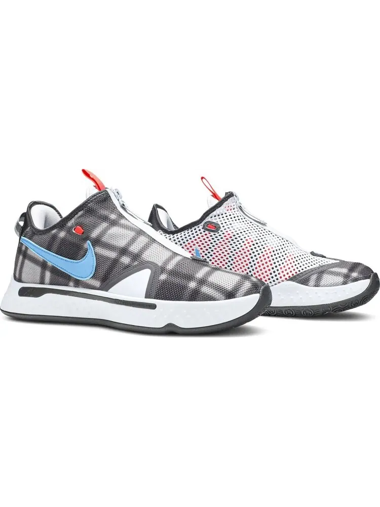 Кроссовки Nike PG 4 'Plaid' — изображение 8 из 8, серый