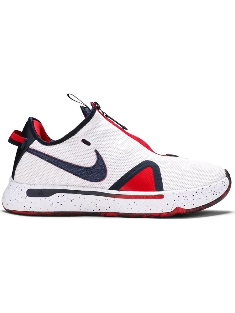 Кроссовки Nike PG 4 'USA' — изображение 1 из 8, белый