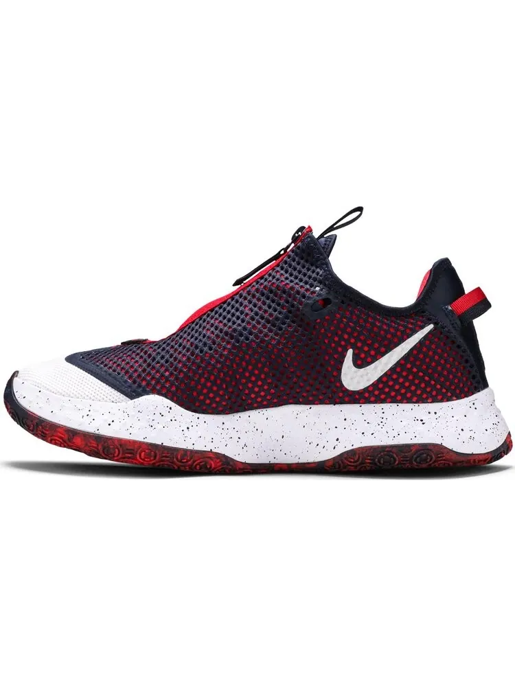 Кроссовки Nike PG 4 'USA' — изображение 3 из 8, белый