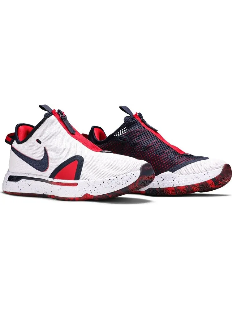 Кроссовки Nike PG 4 'USA' — изображение 8 из 8, белый