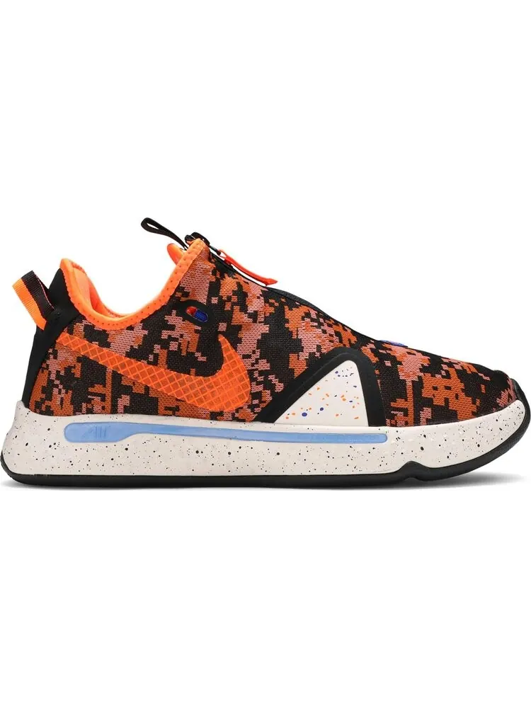 Кроссовки Nike PG 4 'Digi-Camo' — изображение 1 из 8, оранжевый