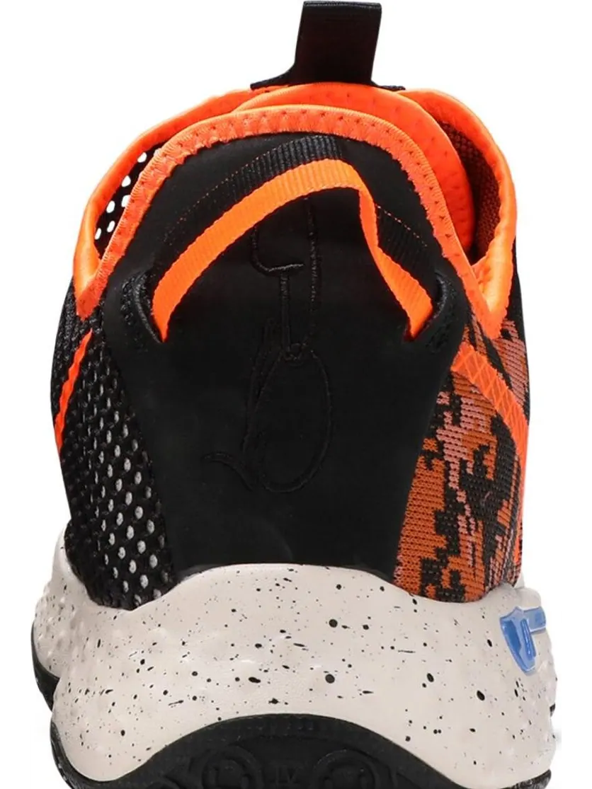 Кроссовки Nike PG 4 'Digi-Camo' — изображение 7 из 8, оранжевый