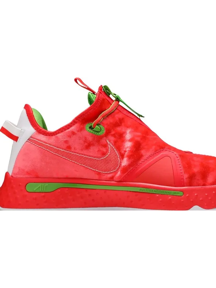 Кроссовки Nike PG 4 Christmas — изображение 2 из 8, красный