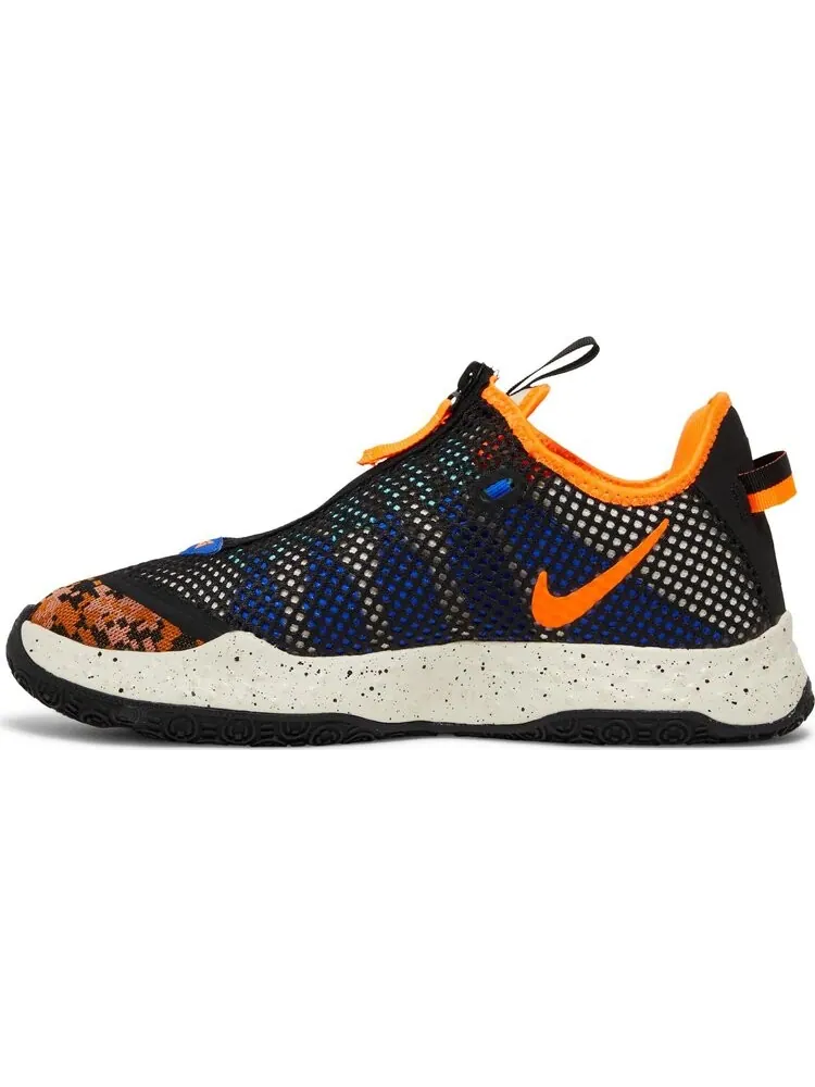 Кроссовки Nike PG 4 EP 'Digi Camo - Total Orange' — изображение 3 из 8, оранжевый