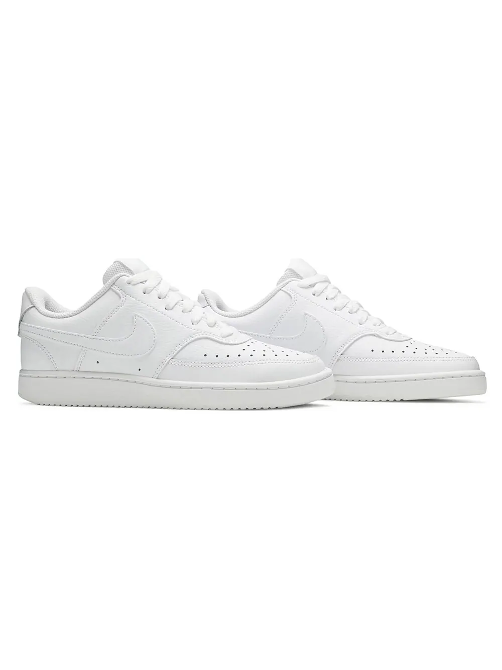 Кроссовки Nike Wmns Court Vision Low 'Triple White' — изображение 2 из 4, белый