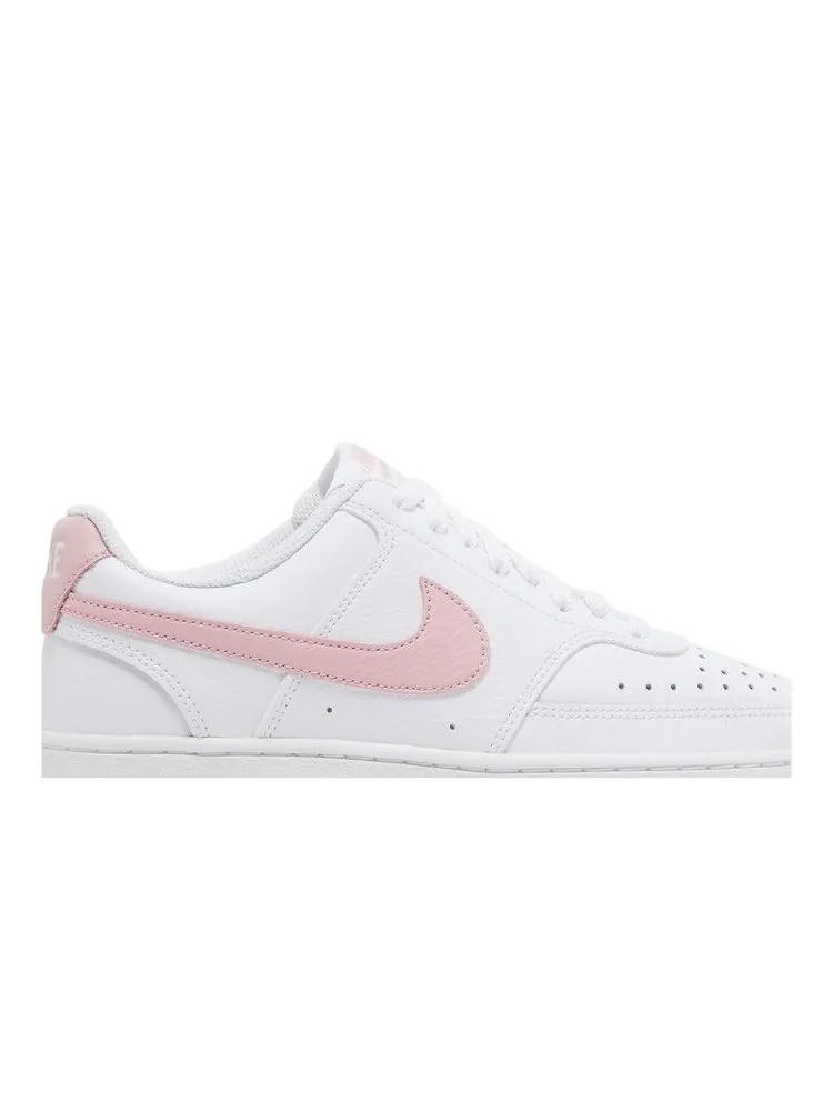 Кроссовки Nike Wmns Court Vision Low 'White Pink Glaze' — изображение 3 из 9, белый/розовый