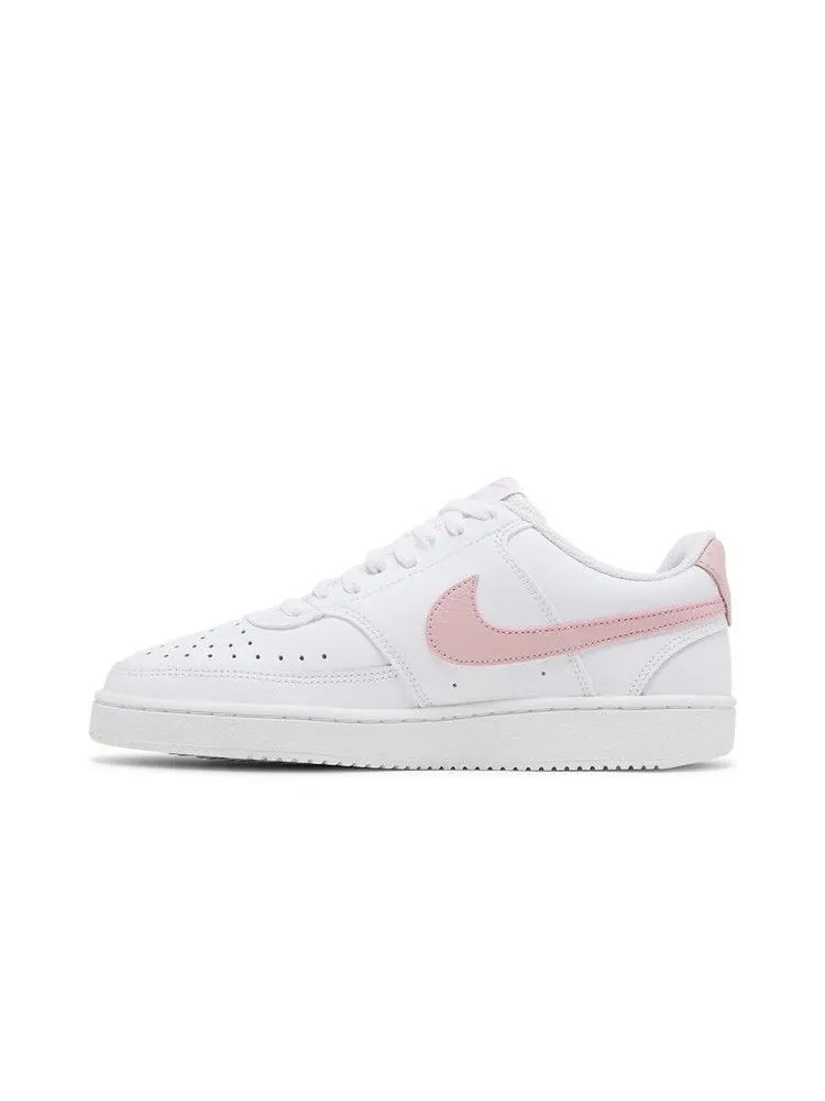 Кроссовки Nike Wmns Court Vision Low 'White Pink Glaze' — изображение 4 из 9, белый/розовый