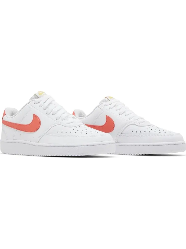 Кроссовки Nike Wmns Court Vision Low 'White Magic Ember' — изображение 8 из 8, белый