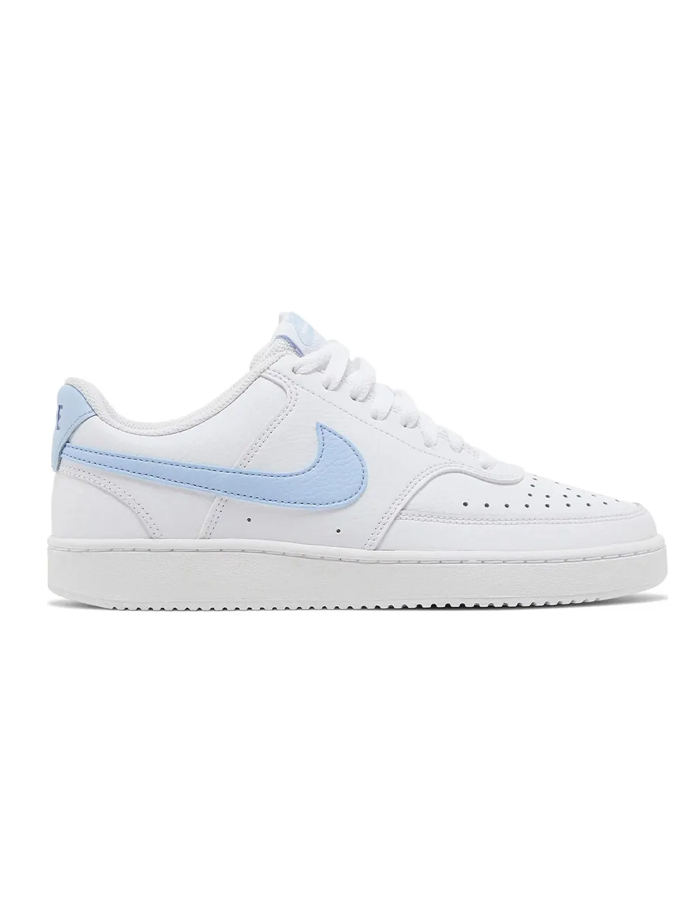 Кроссовки Nike Wmns Court Vision Low 'White Royal Tint' — изображение 1 из 4, белый/голубой