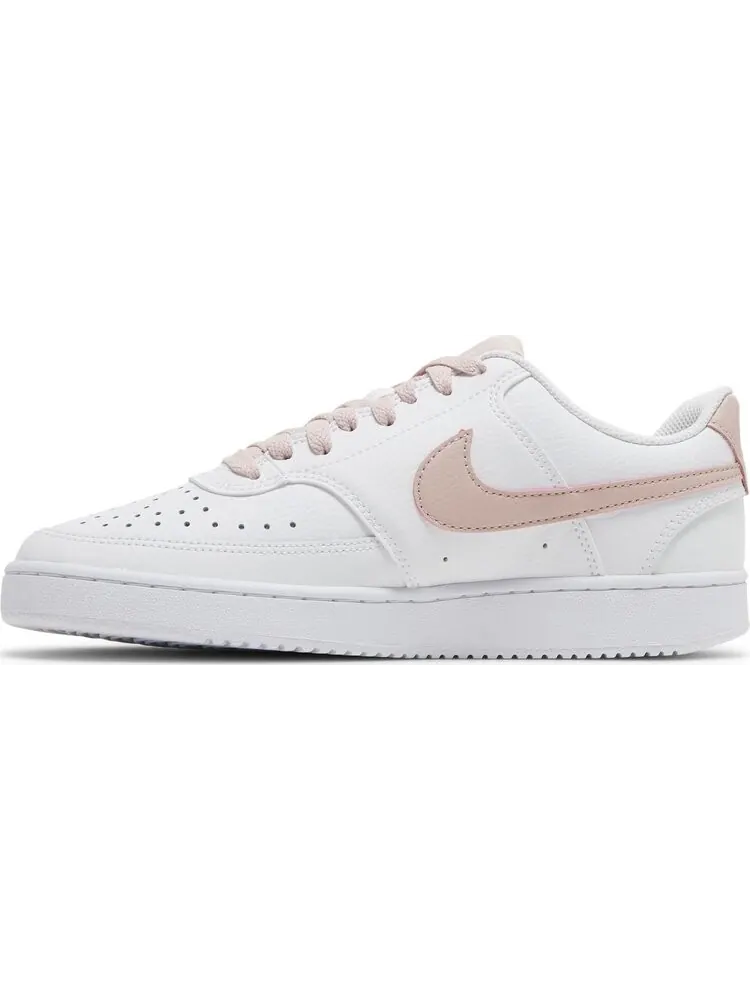 Кроссовки Nike Wmns Court Vision Low 'White Pink Oxford' — изображение 3 из 8, белый