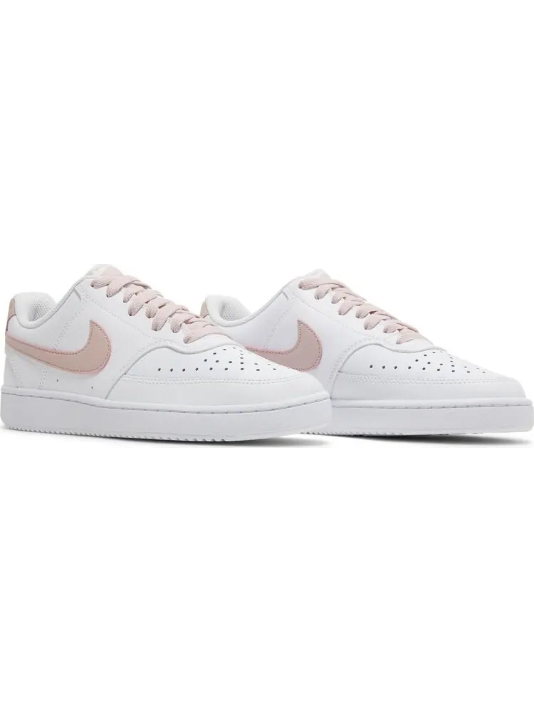 Кроссовки Nike Wmns Court Vision Low 'White Pink Oxford' — изображение 8 из 8, белый