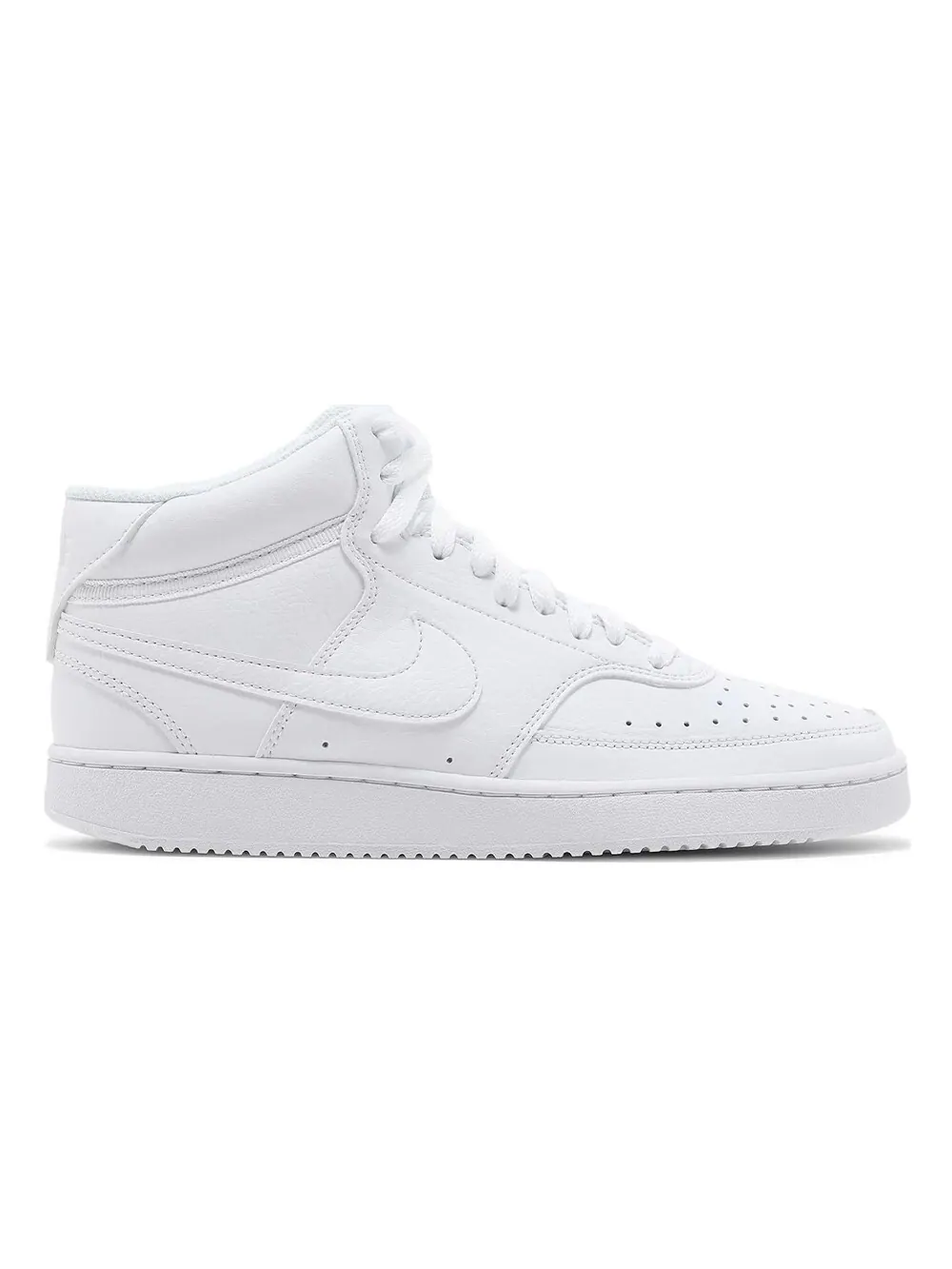 Кроссовки Nike Wmns Court Vision Mid 'Triple White' — изображение 1 из 4, белый