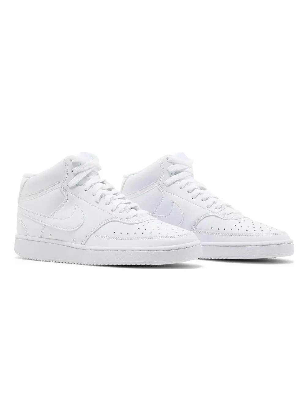 Кроссовки Nike Wmns Court Vision Mid 'Triple White' — изображение 4 из 4, белый