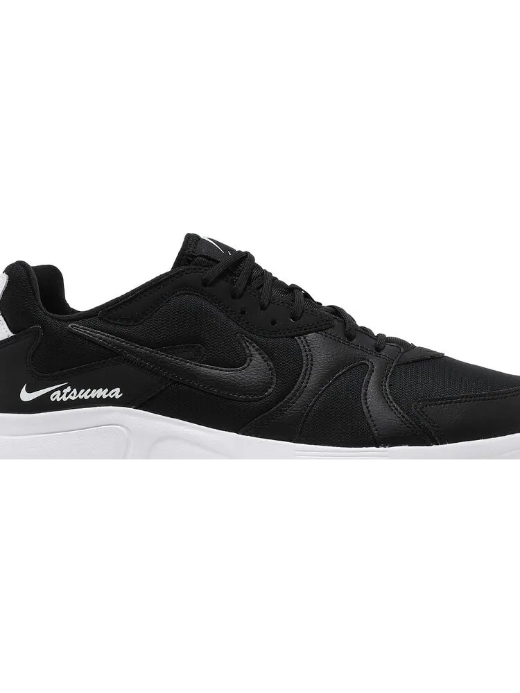 Кроссовки Nike Atsuma 'Black White' — изображение 2 из 8, черный