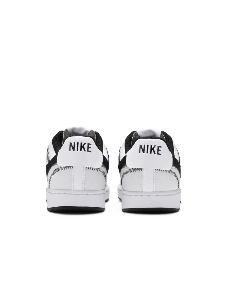 Кроссовки Nike Court Vision Low Premium 'White' — изображение 7 из 9, белый/черный