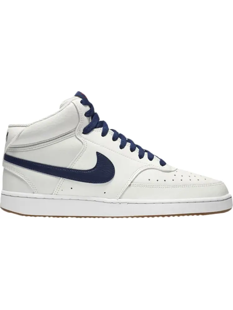 Кроссовки Nike Court Vision Mid 'Summit White Blue Void' — изображение 1 из 1, белый