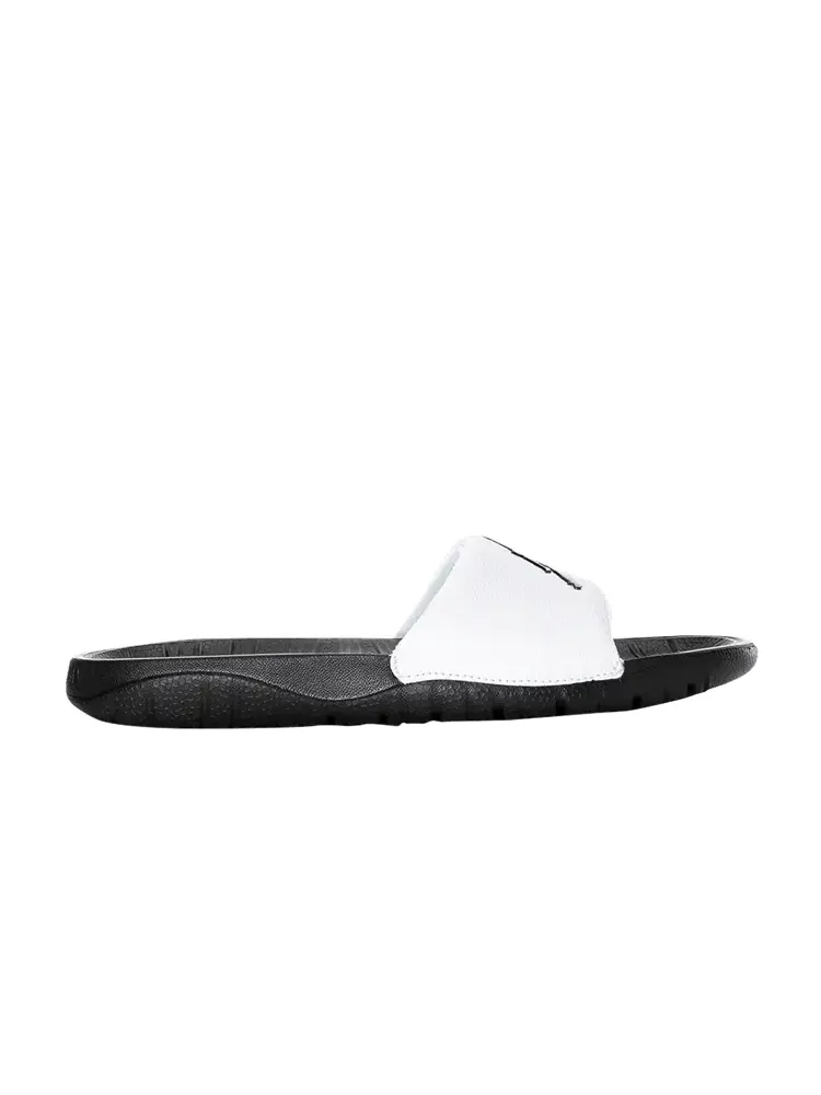 Шлепанцы Jordan Break Slide GS 'White Black' — изображение 1 из 1, белый черный
