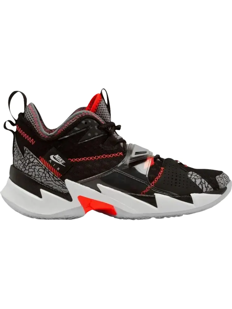 Кроссовки Jordan Why Not Zer0.3 GS Black Cement — изображение 1 из 1, черный