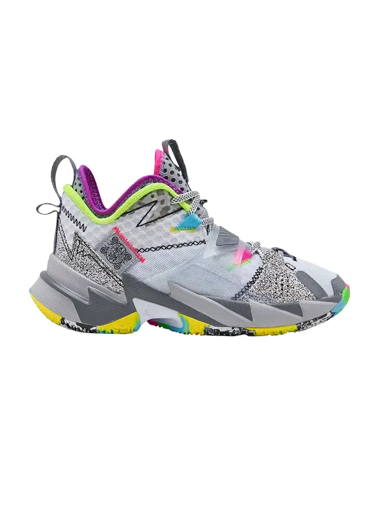 Кроссовки Air Jordan Jordan Why Not Zer0.3 BG — изображение 1 из 1, серый