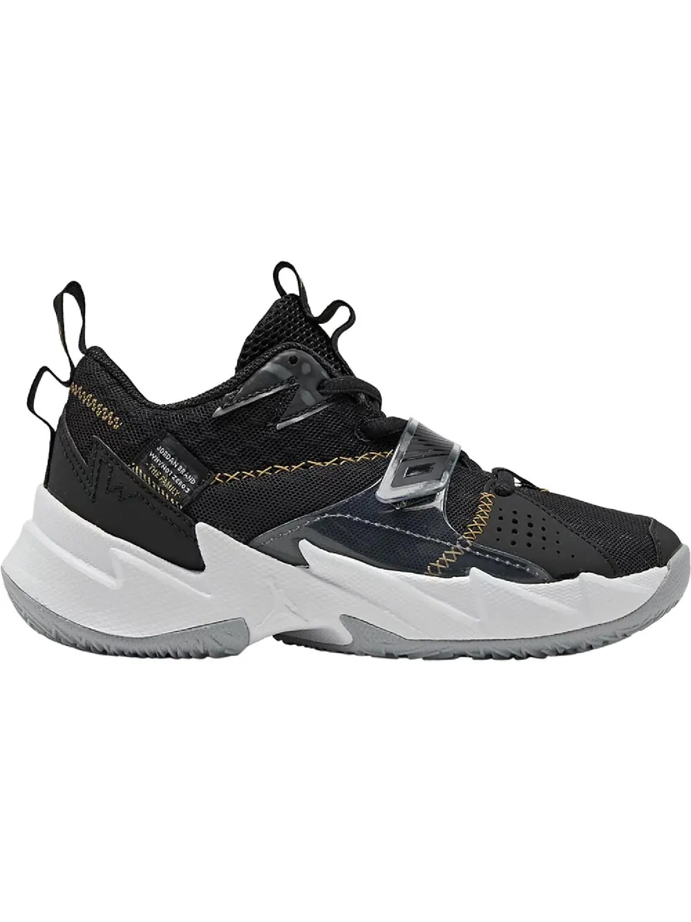 Кроссовки Nike Air Jordan Why Not Zer0.3 BP The Family — изображение 1 из 1, черный/белый