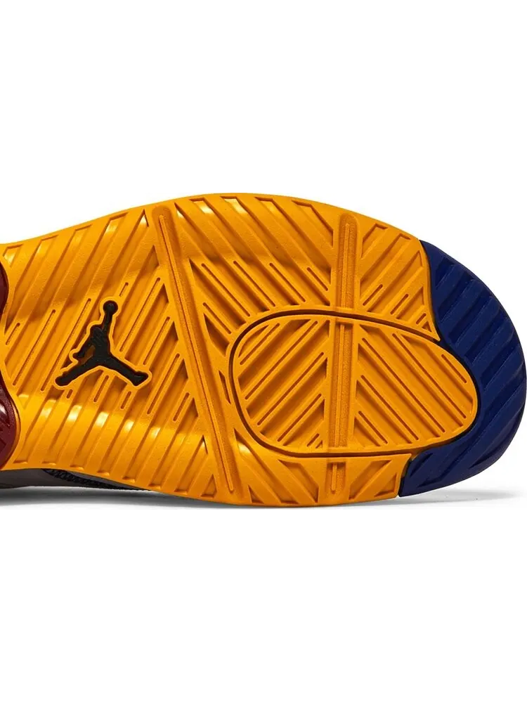 Кроссовки Nike Jordan Air Max 200 'Dark Sulfur' — изображение 5 из 8, белый