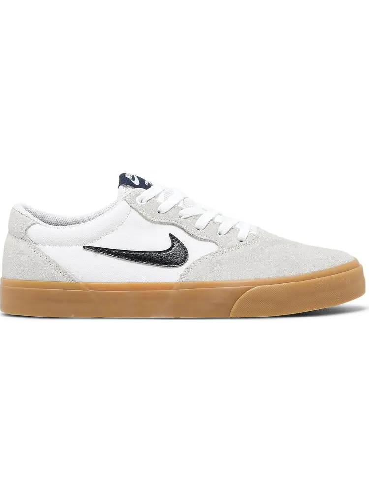 Кроссовки Nike Chron Solarsoft SB 'White Obsidian' — изображение 1 из 8, белый