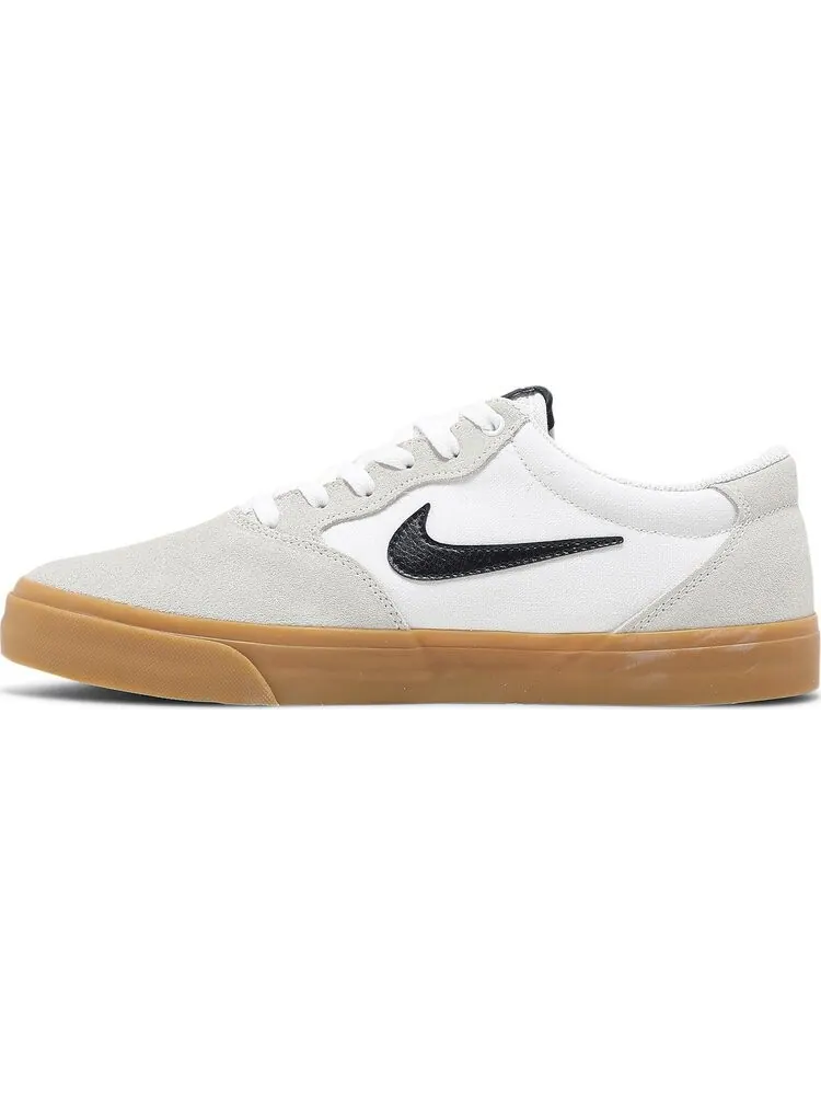 Кроссовки Nike Chron Solarsoft SB 'White Obsidian' — изображение 3 из 8, белый