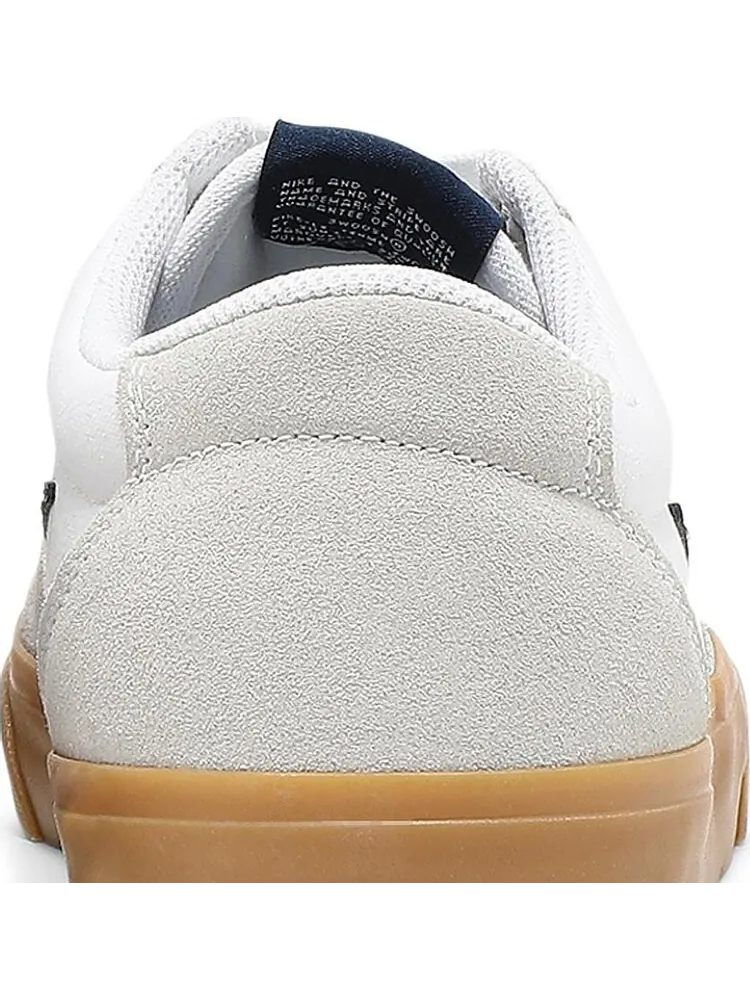Кроссовки Nike Chron Solarsoft SB 'White Obsidian' — изображение 7 из 8, белый