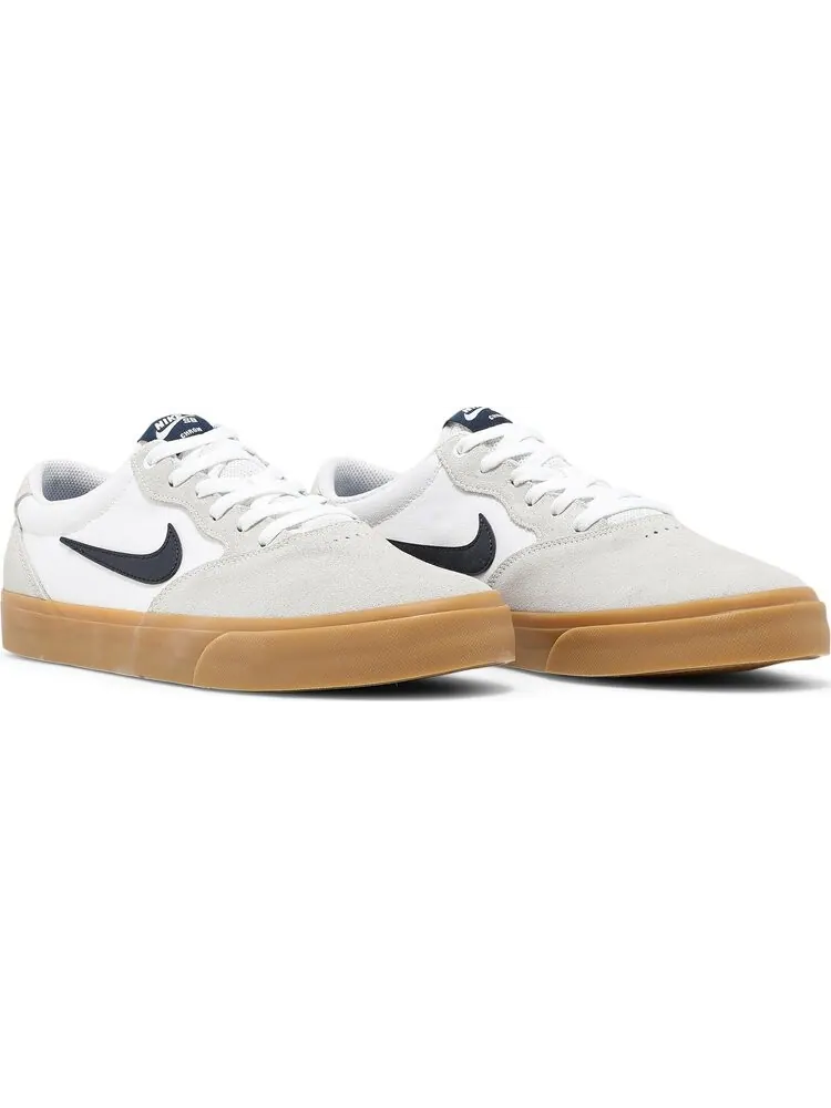 Кроссовки Nike Chron Solarsoft SB 'White Obsidian' — изображение 8 из 8, белый