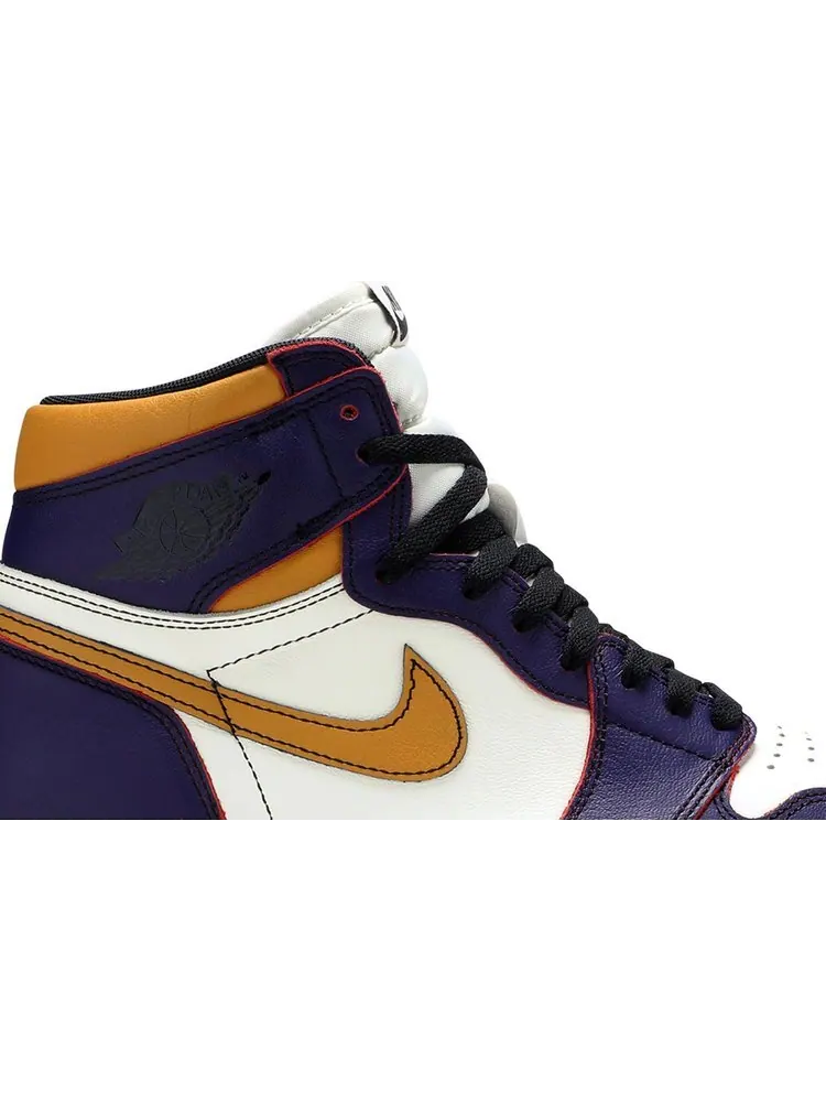 Кроссовки Air Jordan 1 Retro High SB LA To Chicago — изображение 2 из 8, фиолетовый